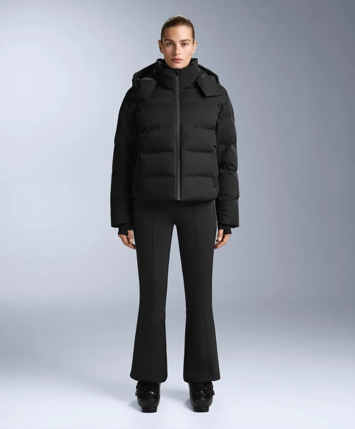 Water-Resistant High-Rise Flare Stretch Ski Trousers Water-Resistant High-Rise Flare Stretch Ski Trousers