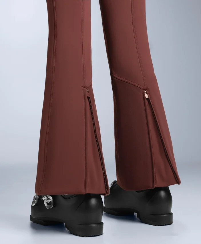 Water-Resistant High-Rise Flare Stretch Ski Trousers Water-Resistant High-Rise Flare Stretch Ski Trousers
