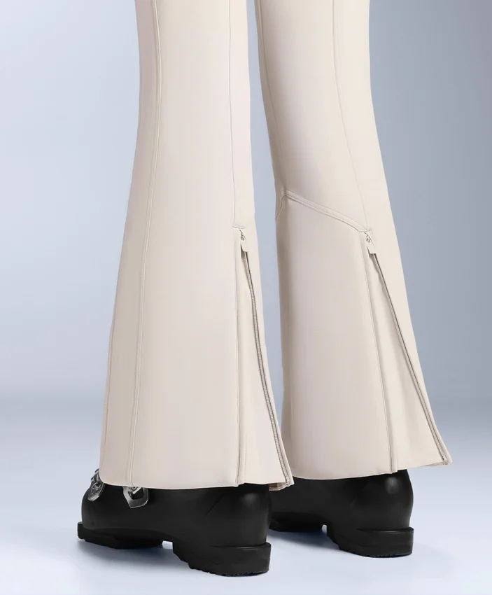Water-Resistant High-Rise Flare Stretch Ski Trousers Water-Resistant High-Rise Flare Stretch Ski Trousers
