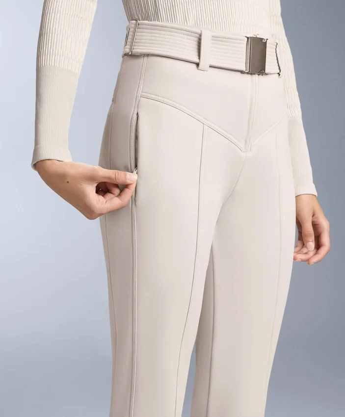 Water-Resistant High-Rise Flare Stretch Ski Trousers Water-Resistant High-Rise Flare Stretch Ski Trousers