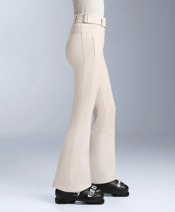 Water-Resistant High-Rise Flare Stretch Ski Trousers Water-Resistant High-Rise Flare Stretch Ski Trousers