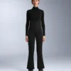 Water-Resistant Ski Flare Dungarees Water-Resistant Ski Flare Dungarees