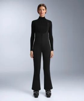 Water-Resistant Ski Flare Dungarees