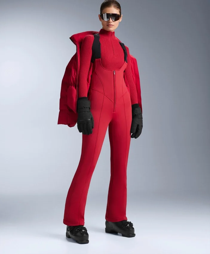 Water-Resistant Ski Flare Dungarees Water-Resistant Ski Flare Dungarees