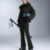 Water-Resistant Ski Flare Dungarees Water-Resistant Ski Flare Dungarees