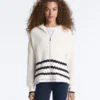 Wave Knit Hooded Jacket Wave Knit Hooded Jacket