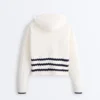 Wave Knit Hooded Jacket Wave Knit Hooded Jacket