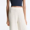 Wave Knit Straight-Leg Trousers Wave Knit Straight-Leg Trousers