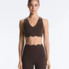 Wavy Medium Support Compressive Sports Bra Wavy Medium Support Compressive Sports Bra