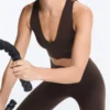 Wavy Medium Support Compressive Sports Bra Wavy Medium Support Compressive Sports Bra