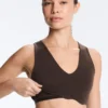 Wavy Medium Support Compressive Sports Bra Wavy Medium Support Compressive Sports Bra