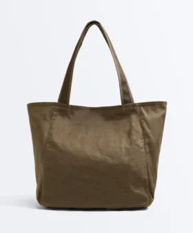 Waxed Shopper Bag