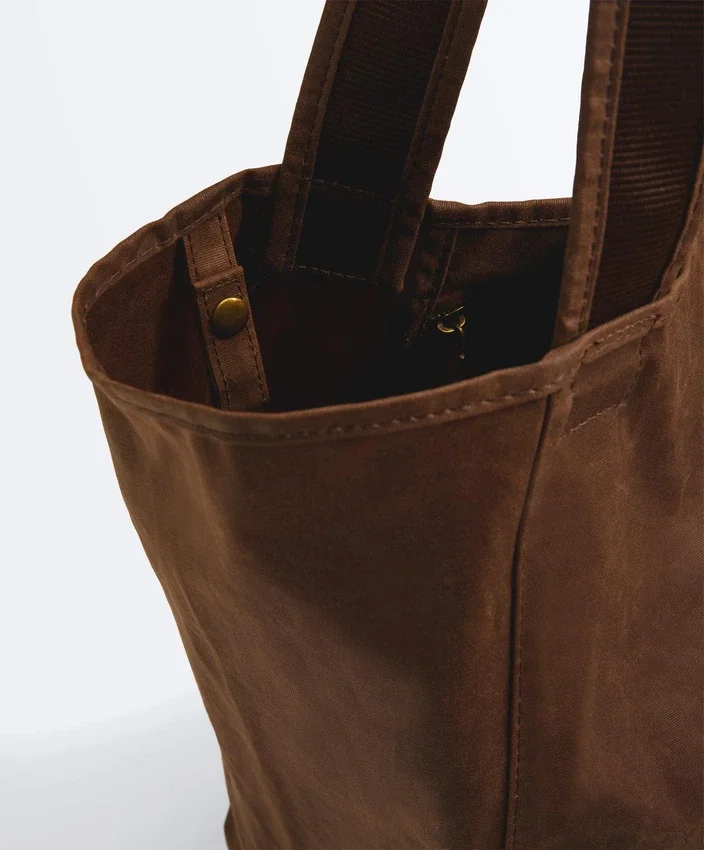 Waxed Shopper Bag Waxed Shopper Bag