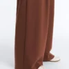 Wide-Leg High-Rise Cotton Piqué Trousers Wide-Leg High-Rise Cotton Piqué Trousers