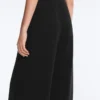 Wide-Leg Trousers with Soft-Touch Modal and Hemstitch Wide-Leg Trousers with Soft-Touch Modal and Hemstitch