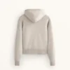 Wide Sleeve Hooded Jacket with Cotton