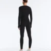 Wrap over Rib Cotton Blend T-Shirt Wrap over Rib Cotton Blend T-Shirt