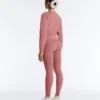 Wrap Rib Brushed Modal Sweatshirt